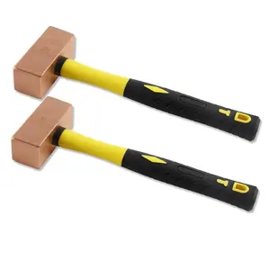 2023 High Quality Beryllium Copper Alloy Safety Hammer Non Sparking Hammer Sledge