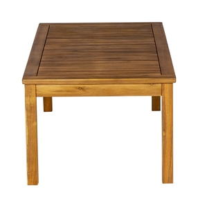 Conjunto de Sofá de Madera Moderno para Exteriores, Mesa de Comedor Tejida para Patio, Resistente al Agua y a la Intemperie, para Hoteles, Villas, Jardín Elegante y de Ocio - Product Image 4