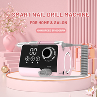 OEM/ODM Lime à ongles électrique 35000 tr/min à couple élevé pour le polissage en salon et la manucure, machine professionnelle pour le soin des ongles