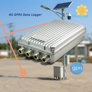 เครื่องบันทึกข้อมูล 4G GPRS อลูมิเนียมอัลลอยด์ รองรับ Modbus RTU อุปกรณ์ตรวจสอบระยะไกล ควบคุมผ่านแอป - Product Image 1