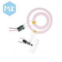 Modul Pengisi Daya Nirkabel Lampu Speaker MLK OEM 12V 1A Jarak Jauh 48V Coil Induksi Kit Pengisi Daya Induksi Portabel