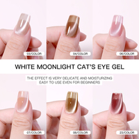 Kit de vernis gel UV/LED 9D effet œil de chat de notre marque, sans HEMA, gel magnétique Aurora, personnalisation du logo offerte