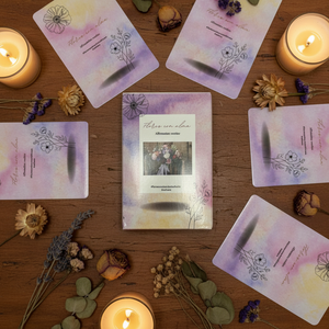 Yvvei Jinn 350g Biglietti di Affermazione Personalizzabili con Nucleo Bianco e Finitura Lucida, Riciclabili, con Campione Gratuito per Feste in Famiglia - Product Image 4