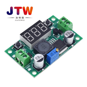 JTW LM2596S DC-DC <b>Converter</b> 57x36mm Adjustable <b>Voltage</b> Digital Display Board Mount Power Supply Module - Product Image 3