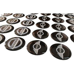 Autocollants de transfert UV en époxy cristal Jiutong, haute transparence, logos personnalisés pour voiture, bijoux DIY, étiquettes en plastique - Product Image 4