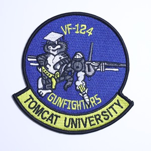 Distintivi Ricamati Personalizzati per Abbigliamento di Squadre Tattiche, Patch TOMCAT Distintivo per Spalla Giacca Squadroni di Caccia USA - Product Image 2