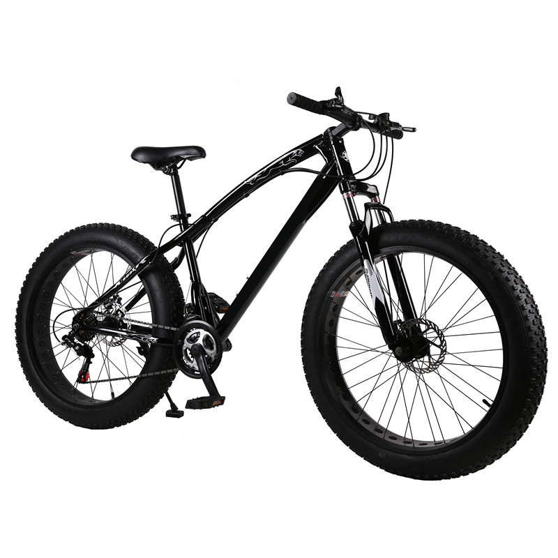 Vélo de 26x4.0 en alliage à 27 vitesses pour hommes, jante de bicyclette fat bike