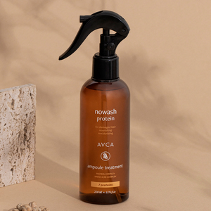 Ampolla Capilar de Proteína Sin Enjuague AVCA Coreana 200ml, Aceite de Argán, Ceramida NP, Textura Ligera No Grasa, Tratamiento Reparador del Cabello - Product Image 1