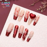 Magic Mirror Chrome Poudre Rouge Couleur Lisse Brillant Magic Chrome Pour Nail Décoratif