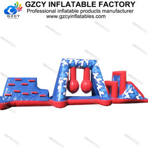 Equipo Clásico de Juegos Acuáticos Combinados, Piscina, Circuito de Obstáculos Inflable para Agua en Venta - Product Image 6