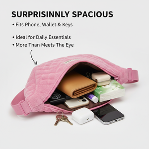 Borsa a <span class=keywords><strong>Tracolla</strong></span> <span class=keywords><strong>Mini</strong></span> Royal Fair Personalizzata, Assorbente, Trapuntata, in Spugna, con <span class=keywords><strong>Tracolla</strong></span> Regolabile per Uso Quotidiano - Product Image 3