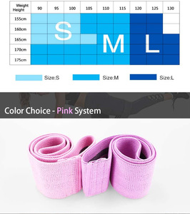 Cintura elastica per Fitness e Set di anelli da Yoga-fascia per il bottino di bellezza dell'anca in lattice, fasce per esercizi di tensione elasticizzata, antiscivolo e resistente - Product Image 2