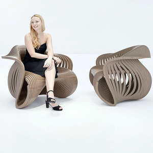 Taburete de Madera Maciza con Asiento Revestido, Personalizado, para Vestíbulo de Hotel, Comercial, de Ocio, de Exhibición, de Guangdong (Modelo Yt1) - Product Image 2