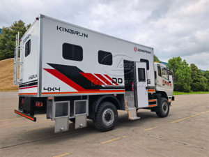 รถบรรทุกเวิร์คช็อปเคลื่อนที่คุณภาพสูง DONGFENG 4x4 รถบริการซ่อมบำรุงเคลื่อนที่ภาคสนาม - Product Image 5