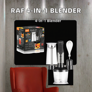 RAF European Gauge Vier-in-Eins-Hand-Entsafter-Fleischwolf-Mixer für kabel gebundene Küchen maschinen für den Hausgebrauch - Product Image 3