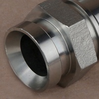 Joint conique femelle JIC 37 degrés avec virole raccords de tuyau hydraulique monobloc