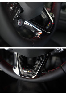 Volante de Fibra de Carbono Personalizado a <span class=keywords><strong>Precio</strong></span> de Fábrica, Compatible con <span class=keywords><strong>Cadillac</strong></span> CT4 CT5 Serie V 2019-2025 2026, Accesorios para Auto - Product Image 5