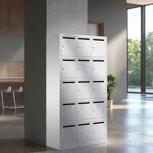 Kotak surat banyak pintu besar kabinet pengiriman kantor berdiri gratis kotak surat 304 huruf penyimpanan pandangan komunitas kotak surat produk - Product Image 3