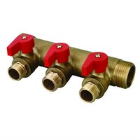 SUNFLY PEX Système de chauffage par le sol Collecteur d'eau Plomberie en laiton Collecteur de chauffage par le sol