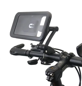 Soporte Giratorio Flexible para Teléfono de Bicicleta, Bolsa Impermeable para Bicicleta de Montaña, Funda Universal Negra para Navegación GPS - Product Image 2