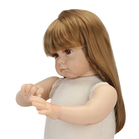 Barata feminino em promocao duas kits de silicone original bonecas castanha bebe reborn