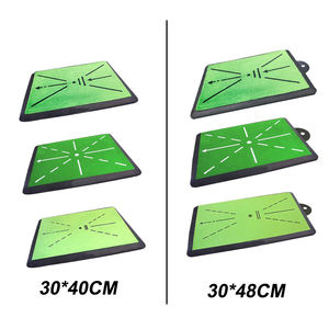 Tapete de Práctica de Golf para Interiores/Exteriores con Base de Terciopelo y Goma Reemplazables - 30x48cm, Diseño con Asa Oculta para Fácil Transporte - Product Image 2
