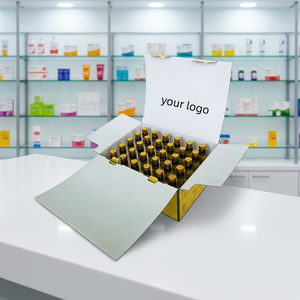 <span class=keywords><strong>Caja</strong></span> <span class=keywords><strong>de</strong></span> Cartón Corrugado Plegable Ecológica Personalizada para Empaque <span class=keywords><strong>de</strong></span> Medicamentos y Pastillas con Inserto <span class=keywords><strong>de</strong></span> Espuma EPE, Certificación ISO9001, MOQ Bajo - Product Image 1