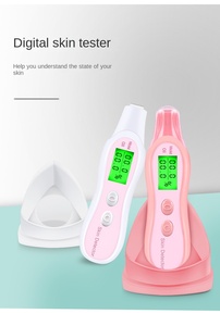 Professional Handheld Portable Skin Analyzer Meter Tester Moisture Oil Elasticity Detection Data <b>Record</b> Facial Testing <b>Device</b> - Product Image 5