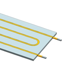 Radiateur de refroidissement à eau en aluminium série 6000 personnalisé avec services de pliage et de découpe