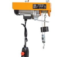 Couleur de coque personnalisée IP54 200kg Poids de levage Type PA Mini palan électrique pour la fabrication de grues de pont