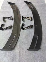 Pour Audi TT, TTS, TTRS 2015-2020, modification automobile, aileron arrière en fibre de carbone sèche, aile fixe