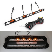 Grille tout-terrain avec feux LED pour Tacoma 2012 2013 2014 2015, insert de grille ABS, pièces automobiles, grille avant