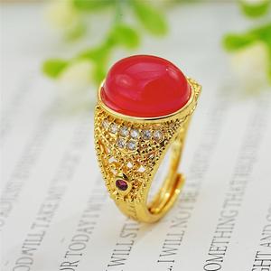 Vintage court style <b>adjustable</b> <b>ring</b>, classic design unisex daily wear jewelry - Product Image 5