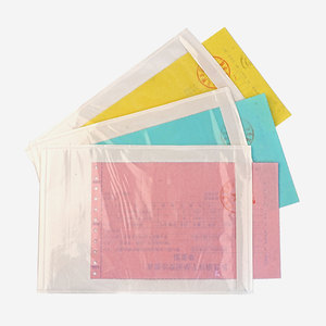 Oem tùy chỉnh rõ ràng tự dính đóng gói danh sách phong bì nhựa gửi thư vận chuyển phong bì Pouch cho đóng gói phiếu hóa đơn nhãn - Product Image 3