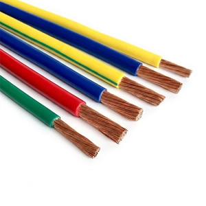 Câble de batterie en cuivre à prix d'usine, câble d'alimentation flexible multibrins isolé en PVC de 1,5 mm à 35 mm, modèle BVR - Product Image 1