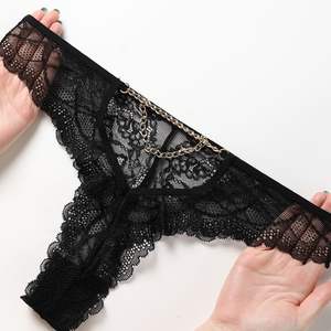 2023 кружевные Трусы-стринги с металлической цепочкой - Product Image 5