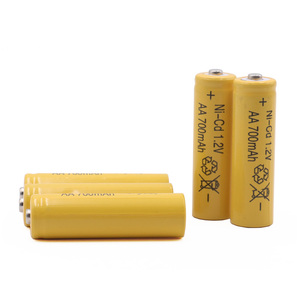 Batería Recargable Ni-CD AA de 1.2V 700mAh, NiCd 1.2V 700mAh de Capacidad Real, Libre de <span class=keywords><strong>Mercurio</strong></span>, para Lámpara <span class=keywords><strong>Solar</strong></span> de Jardín, Lámpara de Huerto - Product Image 4