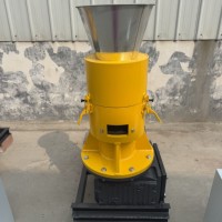 Machine à granulés de bois portable, alimentée au diesel, pour la fabrication de granulés de sciure de bois et de paille