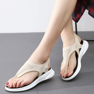 Ladies Fashion Lightweight High <strong>Arch</strong> <strong>Support</strong> Orthotic <strong>Flip</strong> <strong>Flop</strong> for Flat Feet Casual Comfortable Platform Sandals for Women - Product Image 4