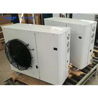 Unité de condensation à refroidissement par air à soufflage latéral 1-3HP pour petits supermarchés, magasins de proximité et chambres froides