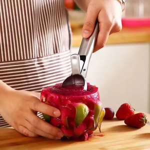 الأكثر مبيعاً للصيف معلقة معدنية من الفولاذ المقاوم للصدأ لتحضير الكرات المايوه والفاكهة والبطيخ - Product Image 5