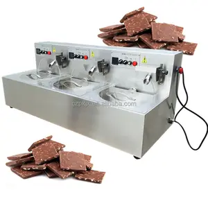 Macchina industriale per rinvenimento del cioccolato/macchina per temperare la ruota cioccolato/24kg in acciaio inossidabile melting pot di cioccolato