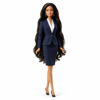 Costumes d'affaires personnalisés à l'échelle 1:6 pour poupées en plastique - Accessoires de poupée et mode en peluche