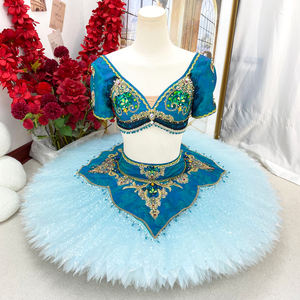 Pour Amzbarley Film <span class=keywords><strong>Princesse</strong></span> <span class=keywords><strong>Jasmine</strong></span> Costume pour Filles Halloween Robe Performance Imprimé Technique pour les Fêtes d'Anniversaire - Product Image 1