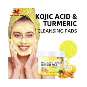 Almohadillas Limpiadoras Faciales y Corporales con Ácido Kójico y Cúrcuma para Manchas Oscuras, Acné y Espinillas, Precio Bajo por Compra Combinada - Product Image 5