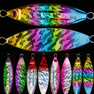 Señuelo de pesca en aguas profundas de 130g, señuelo artificial de aleación de plomo para pesca en barco en aguas saladas. - Product Image 1