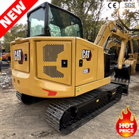 Excavator Cat306 Berkualitas Tinggi 100% Original Bekas Cat307 Kondisi Prima Buatan Jepang Cat306E2 Zero Tail Swing Harga Terjangkau