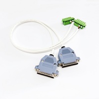 Harnes kawat kabel ekstensi DB9 buatan khusus pabrik untuk konektor JST DB9 RS232 rakitan kabel