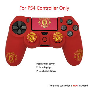 Funda Protectora de Silicona Suave con Agarre y Diseño de Club de Fútbol para Control <span class=keywords><strong>Dualsense</strong></span> 4 <span class=keywords><strong>5</strong></span> PS5 PS4 - Product Image 5