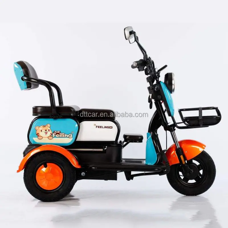 2024 Schlussverkauf hochqualitäts elektrische Dreiräder elektrische Dreirad-Scooter elektrisches Personenträirad für Erwachsene